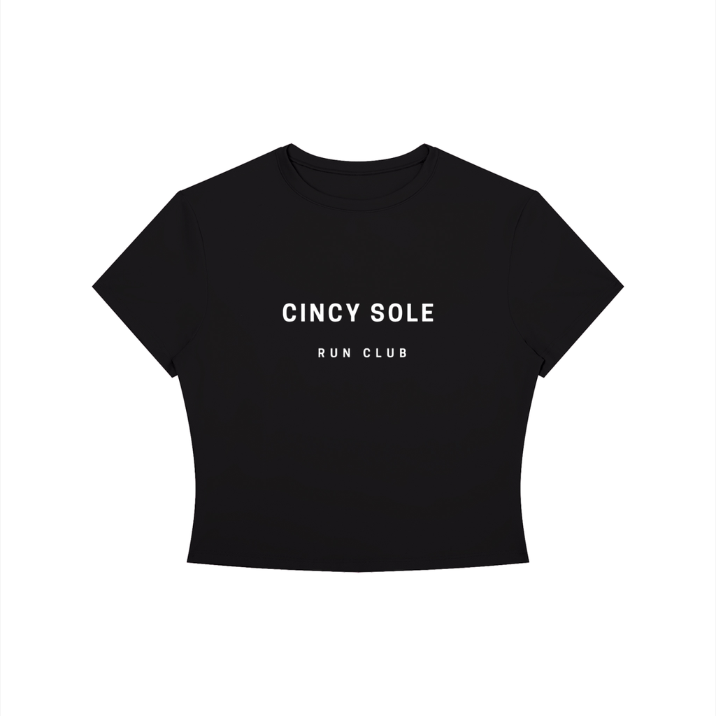 Cincy Sole Women's Crewneck Crop T-Shirt