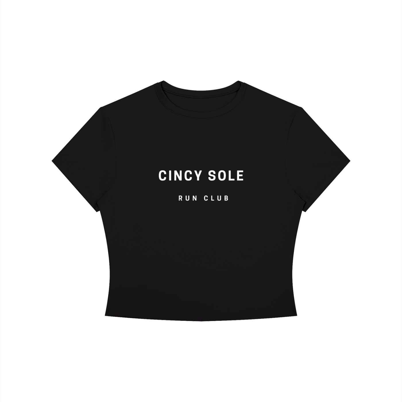 Cincy Sole Women's Crewneck Crop T-Shirt